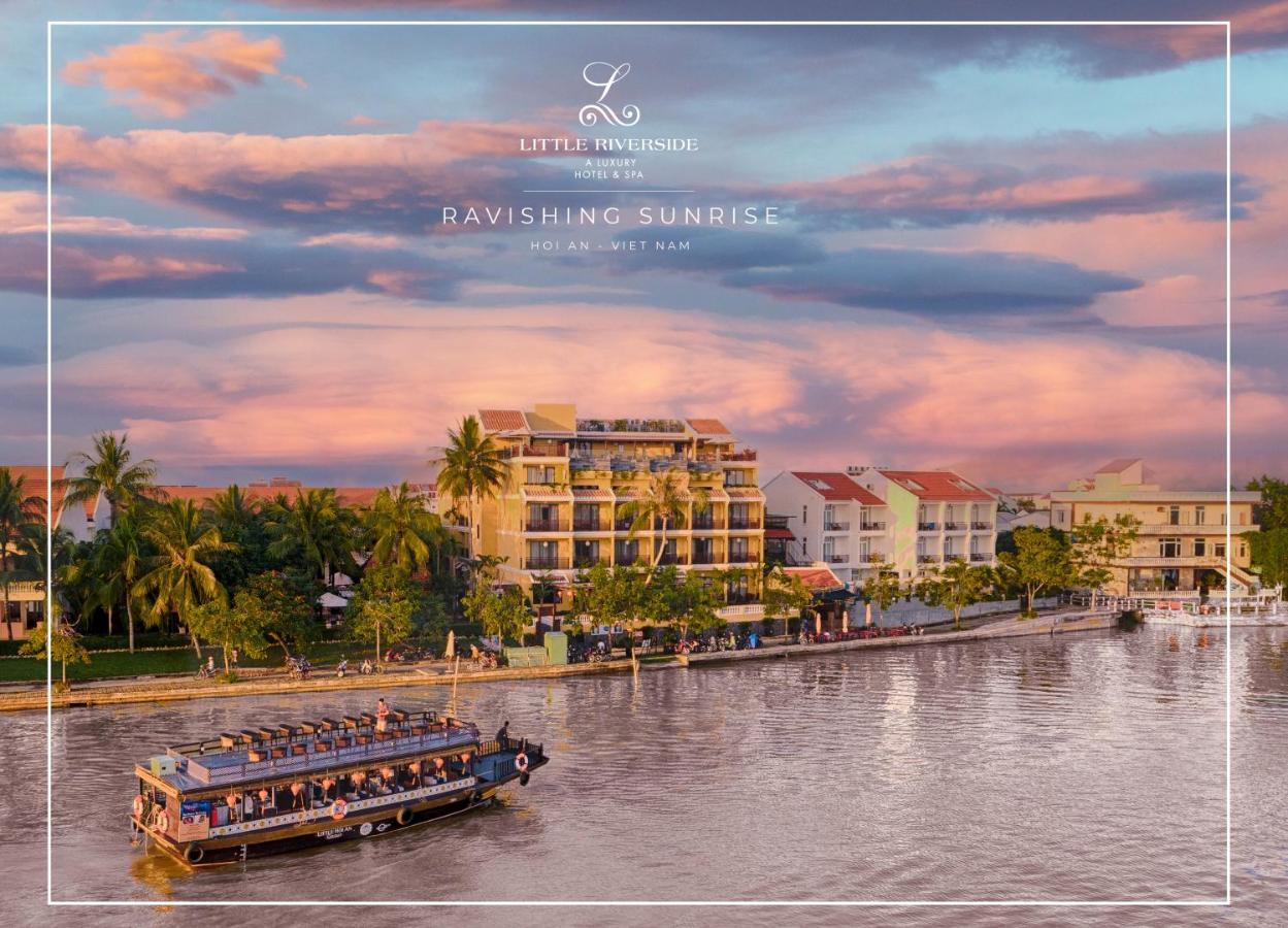 Little Riverside Hoi An . A Luxury Hotel & Spa Buitenkant foto Sunset at Ninh Phước