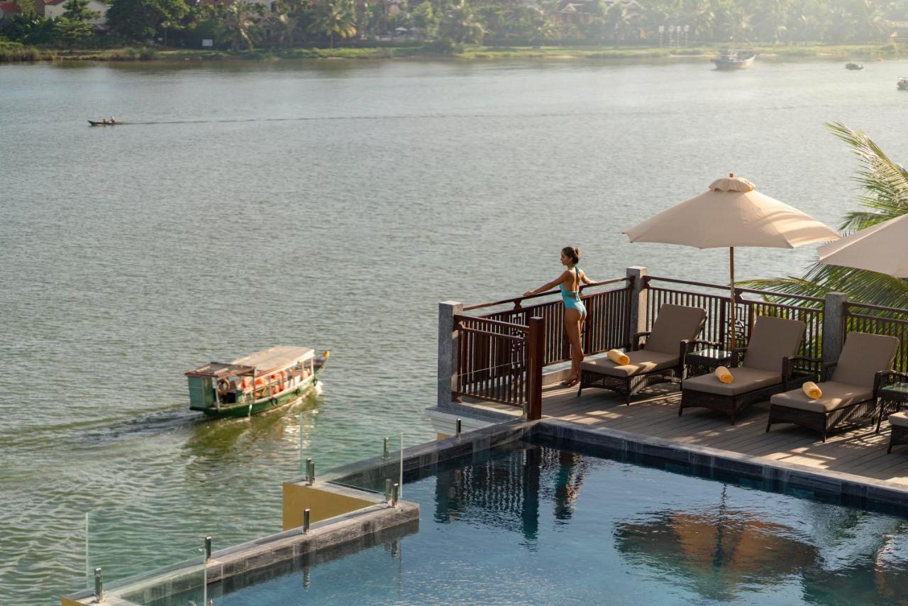 Little Riverside Hoi An . A Luxury Hotel & Spa Buitenkant foto View of the resort