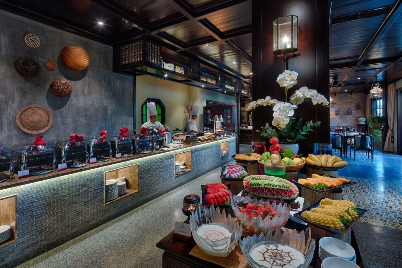 Little Riverside Hoi An . A Luxury Hotel & Spa Buitenkant foto The buffet at the restaurant